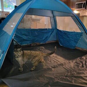 Beach Tent, Beach Shade Tent for 3 Person with UPF 50+ UV Protection